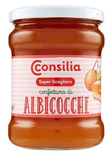 [056848] Consilia - Marmellata di Albicocche 600g