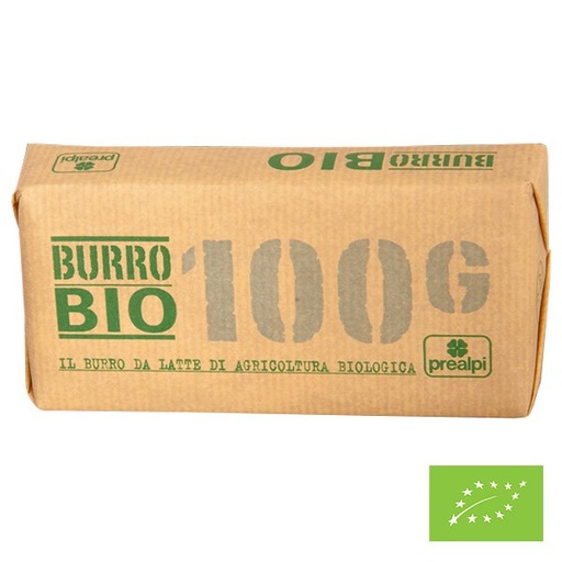 [101628] Prealpi - Burro Biologico 100g