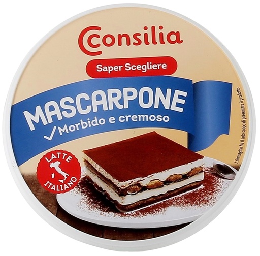 [450275] Consilia - Mascarpone Cheese 牛奶芝士 500g