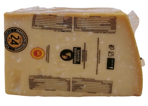 [M093984] Parmigiano Reggiano 24 months 1Kg (Approx.)