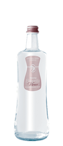 [Elegantia Vivace] Fonte Tavina - Acqua Minerale Naturale Frizzante 0,750