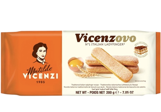 [013631] Vicenzi - Vicenzovo Ladyfingers 經典意大利提拉米蘇鮮蛋條 200g