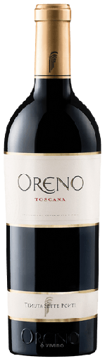 [IF-SETTEP-ORENOTOSC] Tenuta Sette Ponti - Oreno Toscana Rosso I.G.T. 750ml - Wooden Box 6-btls