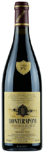 [IF-MONTER-BARONUGO] Monteraponi - Toscana Rosso I.G.T. “Baron’ Ugo” 750ml