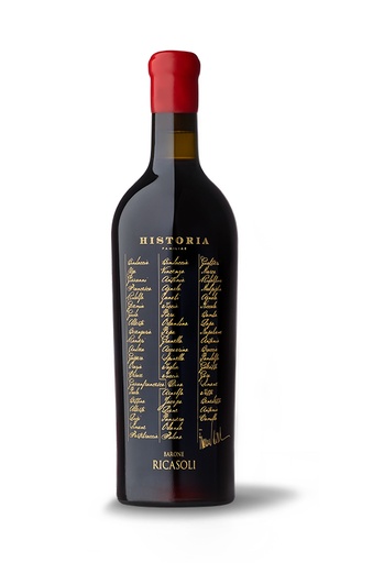 [IF-RICASO-HISTORIA_6WB] Ricasoli 1141 - Historia Familiae Toscana IGT 750ml - Wooden Box 6-btls