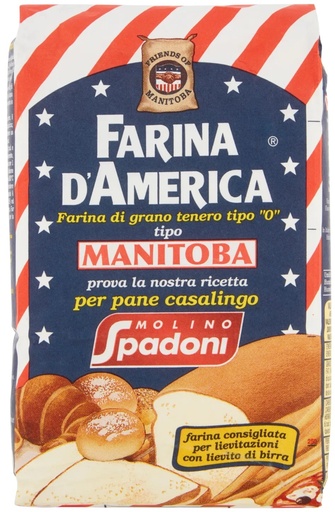 [40915] Spadoni - Manitoba Type “0” Soft Wheat Flour 意大利特級 "0" 型麵粉 1Kg