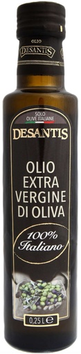 [PS-987622] Desantis - Extra Virgin Italian Olive Oil PDO 100% Italian Bottle 250g