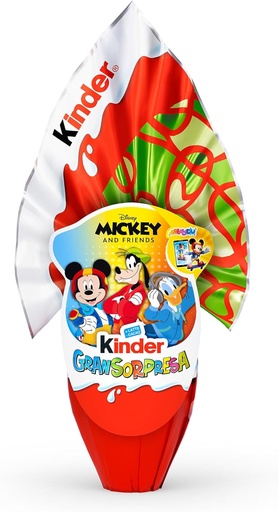[G8554596_M] Ferrero - Kinder Easter Egg Gransorpresa Classico T3 Mickey and friends Gr. 150