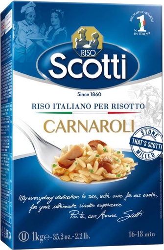 [L&C-R306] Scotti - Riso Carnaroli 1Kg 