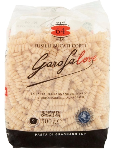 [405308] Garofalo - Fusilli Bucati Corti PGI Gragnano N°64 500g