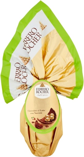 [736582] Ferrero Rocher - Milk Chocolate Egg with Hazelnuts 213 g 