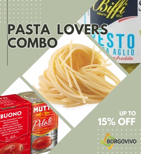 [BO-PASTA_STARTERS]  Pasta Lovers Combo — Italian Starter Kit