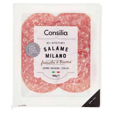 [405084] Consilia - Sliced Milano salami 100g 