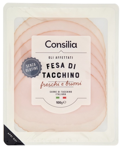 [405290] Consilia - fesa di tacchino italiano 100g 
