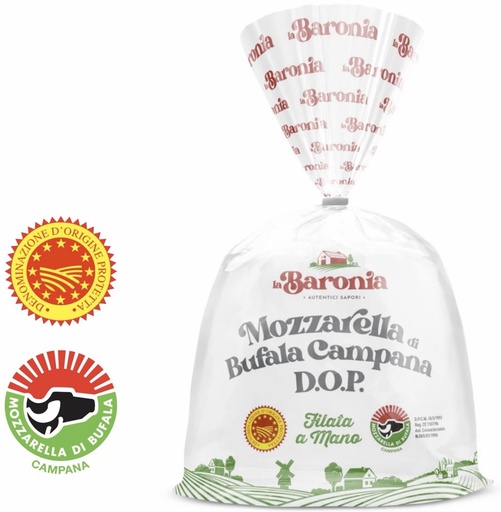 [NFP-BAMOBU-125] La Baronia - Buffalo Mozzarella 125g x 2