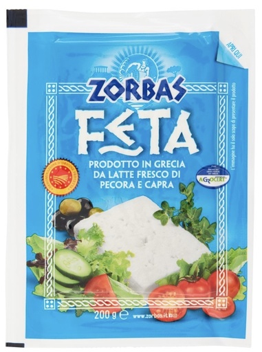[117520] Zorbas - Feta DOP Cheese 200g