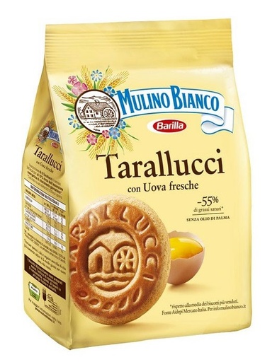 [14498] Mulino Bianco - Tarallucci 雞蛋餅乾 800g