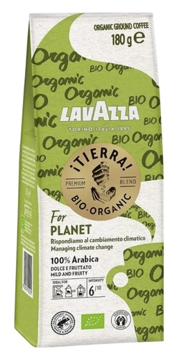 [168247] LavAzza - ¡Tierra! Bio-Organic Ground Coffee 180g 有機研磨咖啡粉 180g