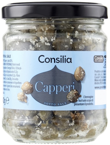 [173708] Consilia - Capers with Salt 140g